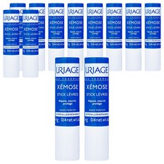 유리아쥬 제모스 스틱레브르 립밤, 무향, 4g, 12개