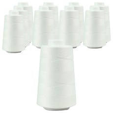 OWL 40支2股 縫紉線 5入, 象牙白, 2套