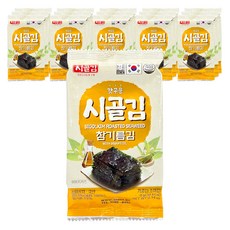 시골김 참기름김 도시락김, 4g, 16개