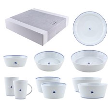 sosomoso 山葡萄 2人份居家禮品組 10件組, 白色, 1套, 7種