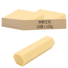 收納王妃 二代植粹酵全效衣物去漬棒 柑橘, 100g, 18個