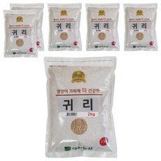 대한농산 귀리, 2kg, 6개