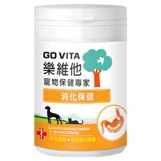 GO VITA 樂維他 消化保健 犬貓適用 55顆, 專利N. ZIMES綜合消化酵素, 幫助維持消化道機能, 1罐