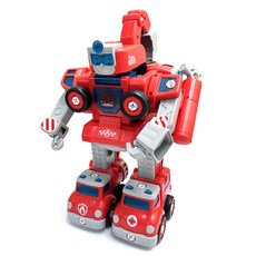 ERCHAOXI 5合1救援變形機器人, 混合顏色, 1個