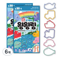 윙윙링 향기팔찌 장난감친구들 30p, 6개
