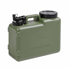 CAPTAIN STAG 鹿牌 日本製便攜水箱/水壺 10L, 橄欖綠, 1個
