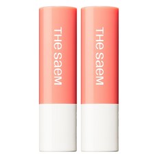 더샘 샘물 에센셜 틴트 립밤, CR01 에센셜코랄, 4g, 2개