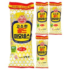 오뚜기 고소한 골드 마요네스, 50g, 4개