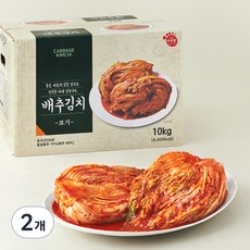 마당발 배추김치, 10kg, 2개