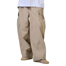 KZM OUTDOOR 工裝寬褲 J20 2XL 舒適寬鬆版型, 米色