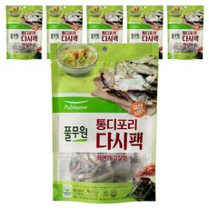 풀무원 통디포리 다시팩 5p, 90g, 6개