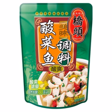 橋頭 酸菜魚用調味料 酸爽味, 1包, 318g