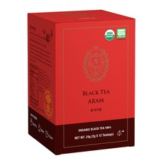 Bohyang 紅茶三角茶包, 2g, 12個, 1盒