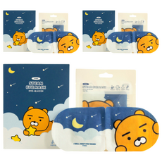 카카오프렌즈 스팀 온열 수면안대 라이언, 10개입, 3개