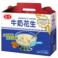 愛之味 牛奶花生禮盒, 4080g, 1盒