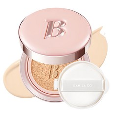 바닐라코 에센스 스킨 핑크 쿠션 12g + 리필, 19 포슬린, 1개