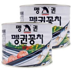 펭귄 꽁치보일드, 1.88kg, 2개