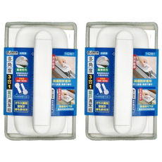 minono 米諾諾 多角度3合1窗戶清潔組 20 x 12 x 5.5cm, 白色, 2組