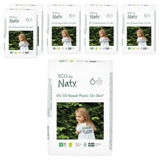 ECO by Naty 黏貼型尿布, 第6階段, 102片