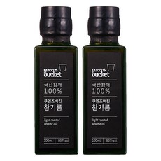 昆氏桶麻油, 100ml, 2個