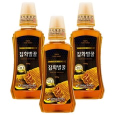 高麗人蔘雜花蜜, 3個, 500g