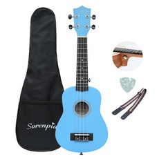소렌피아 입문용 연습용 우쿨렐레 SP-70 블루, 1개, 소프라노