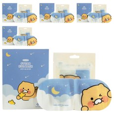 카카오프렌즈 스팀 온열 수면안대 춘식이 카모마일향, 10개입, 5개