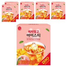 우리차 피치망고 아이스티, 5g, 50개입, 6개