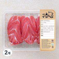 전통참돼지 사태 수육용 (냉장), 1kg, 2개