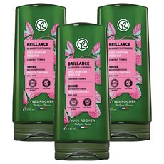 YVES ROCHER 伊夫黎雪 覆盆子亮澤潤髮乳, 3瓶, 200ml