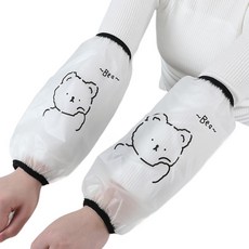 Taminayo 清爽透明袖套, 黑色