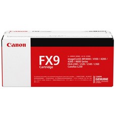 캐논 정품 토너 FX-9, 1개, 검정