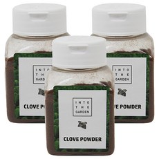 딜리셔스마켓 클로브파우더 정향분말 소형, 60g, 3개