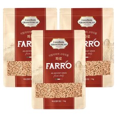 르셀란테그라노토스칸 엠머밀 파로, 1kg, 3개