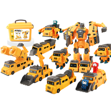 Kijello 磁吸變形金剛合體玩具, 1個, 重型機具