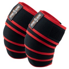 零到英雄健康護膝 2 型紅色, 紅色, 2個