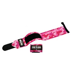 ZERO TO HERO 迷彩護腕 EXCLUSIVE 左右一組, 1套, 粉紅迷彩