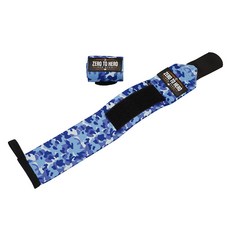 Zero to Hero Health Camo Wrist Protector EXCLUSIVE 藍色迷彩兩件套, 1組, 藍色迷彩
