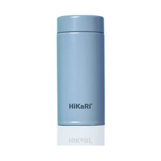 HiKaRi 彩虹迷你保溫保冷不鏽鋼隨行杯, 寶寶藍, 200ml