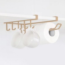 Reborn.J 廚房紙巾烹飪工具多功能掛勾, 1個, 米色