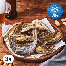 해맑은푸드 통마리 노가리 청대구포 (냉동), 700g(중), 3개