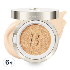 바닐라코 커버리셔스 얼티밋 화이트 쿠션 파운데이션 14g, 19 라이트, 6개