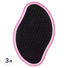 마샤투 나노 글라스 발각질 제거 풋 파일 핑크, 76g, 3개, 1개입
