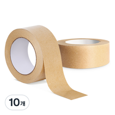 아뜰라임 크라프트 찢어쓰는 종이 포장 박스 테이프 44mm x 50m, 10개