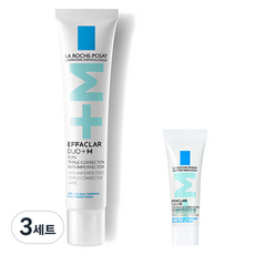 라로슈포제 에빠끌라 듀오플러스 M 에센스 40ml + 3ml 세트, 3세트