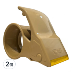 TRUSCO 工業風速割膠台 TEX-2508-LS 安全護蓋附帶, 沙色, 2個