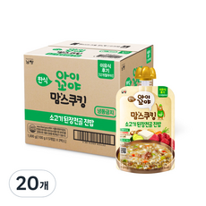 아이꼬야 맘스쿠킹 이유식, 100g, 20개, 된장찌개