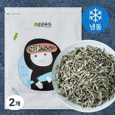 냠냠바다 만능 멸치 볶음조림용 (냉동), 2개, 500g