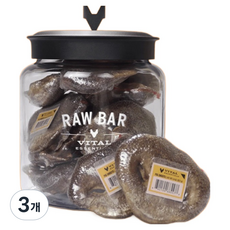 바이탈에센셜 강아지 영양 동결건조 로우바, 28.3g, 3개, 돼지코