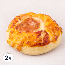 브로드카세 발효종 페페로니 베이글, 140g, 1개입, 2개